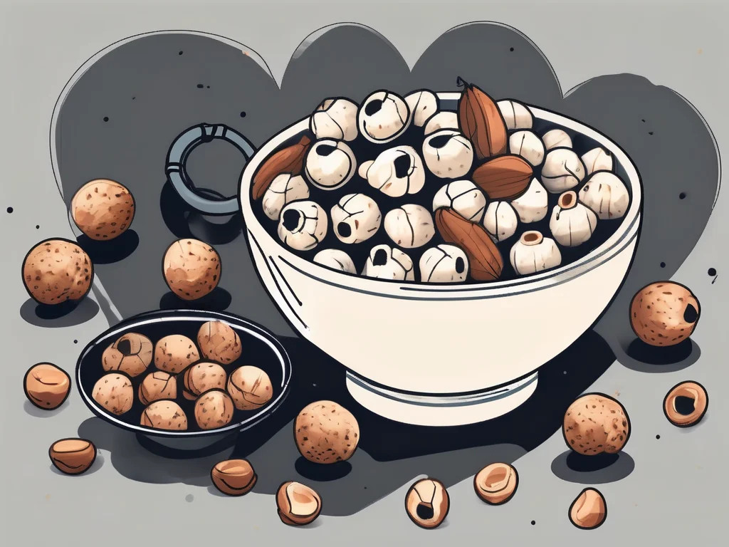 A bowl full of makhana (fox nuts)