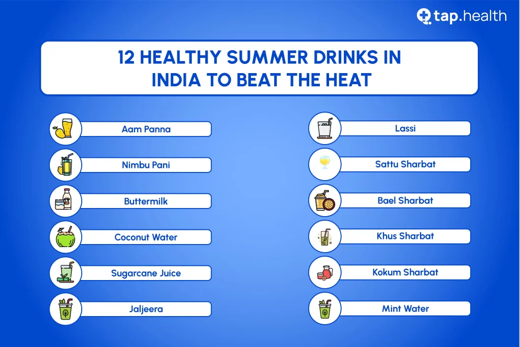 12 Healthy Indian Summer Drinks to Beat the Heat