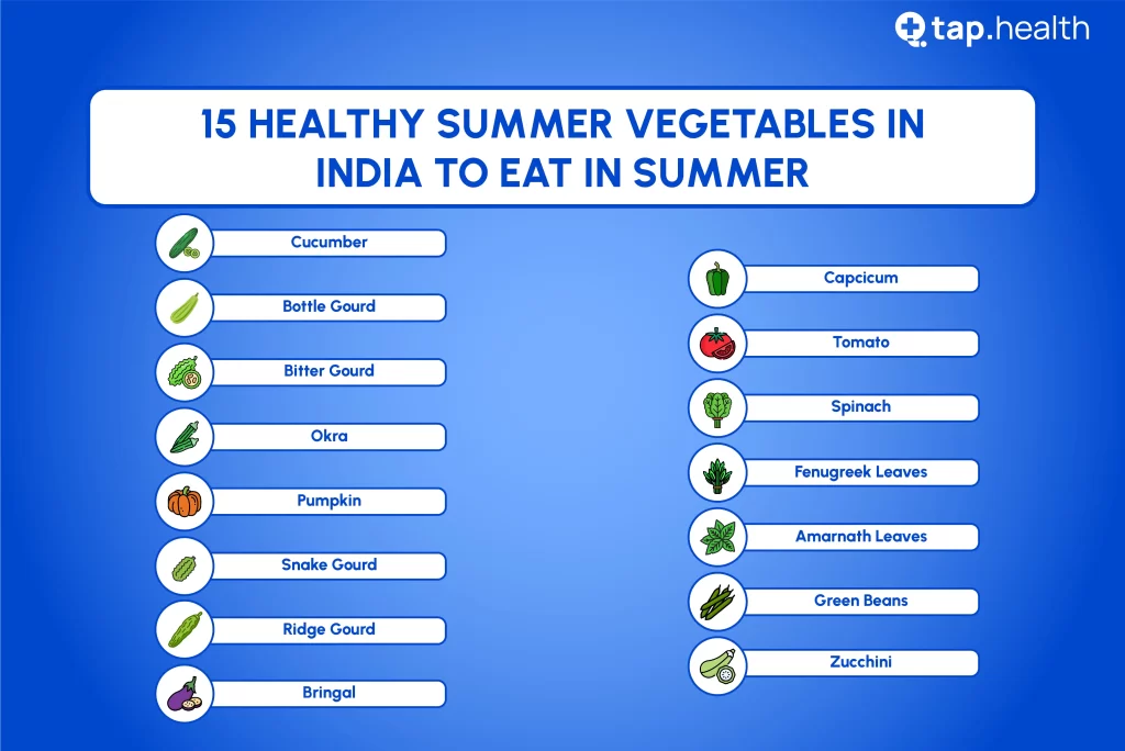 15 healthy summer vegetables