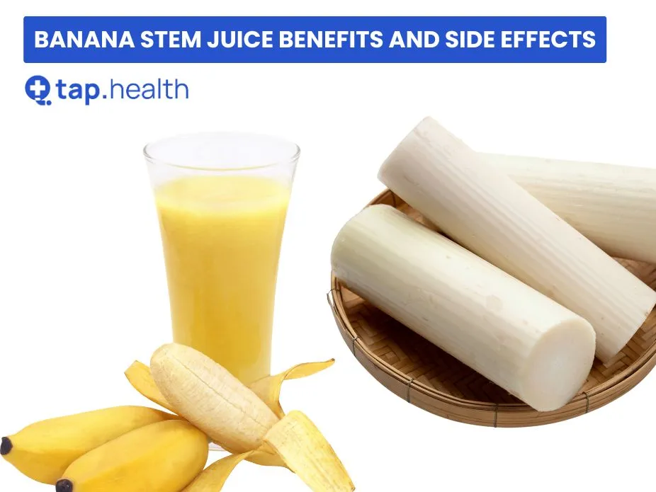 Banana Stem Juice Benefits and Side Effects