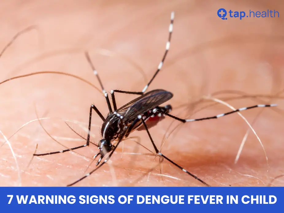 7 warning signs of dengue fever in child
