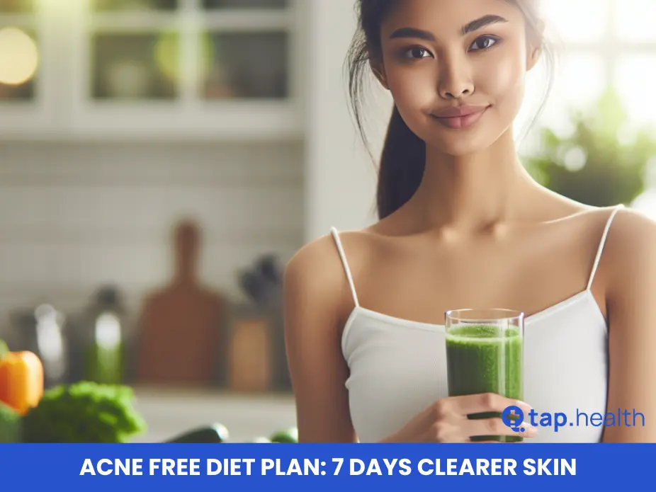 acne free diet plan 7 days clearer skin