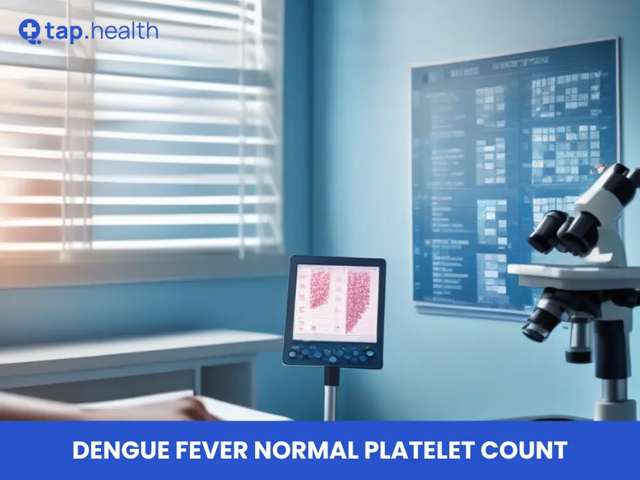 dengue fever normal platelet count