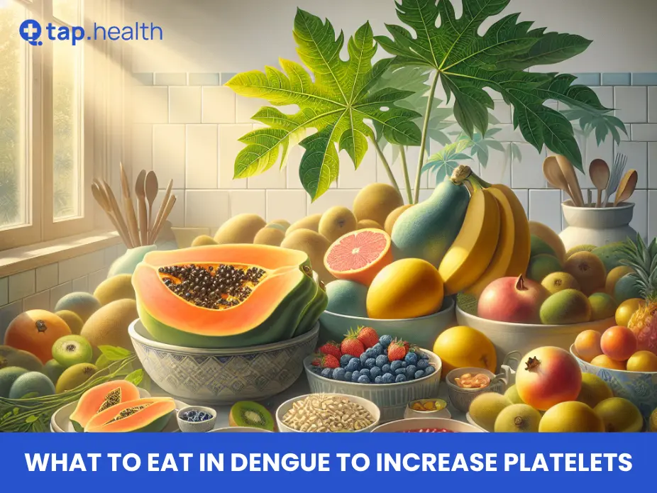 what to eat in dengue to increase platelets