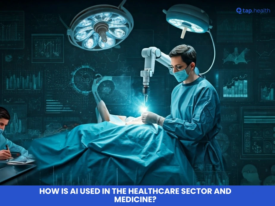 How is AI used in the healthcare sector and medicine?