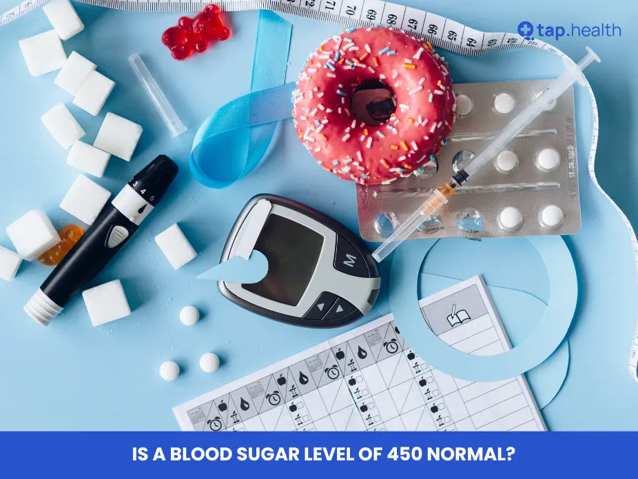 Is a Blood Sugar Level of 450 Normal?