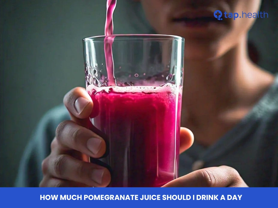 how much pomegranate juice should i drink a day