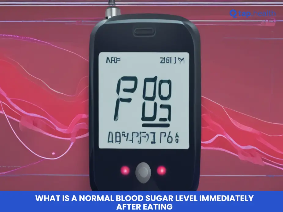 what is a normal blood sugar level immediately after eating