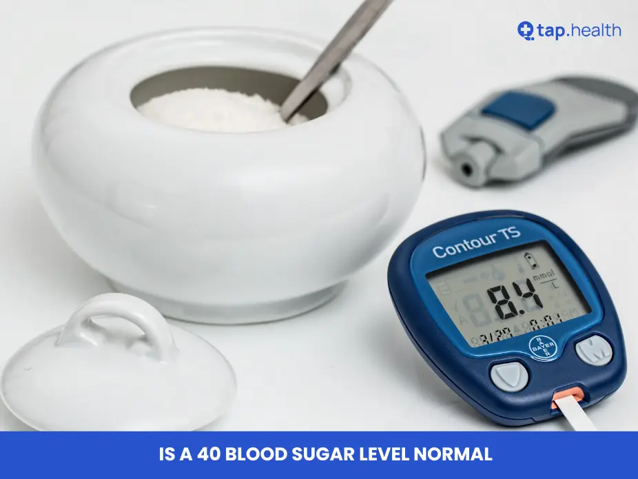 Is a 40 Blood Sugar Level Normal