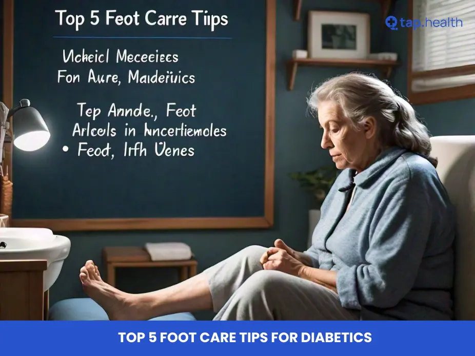 Top 5 Foot Care Tips for Diabetics