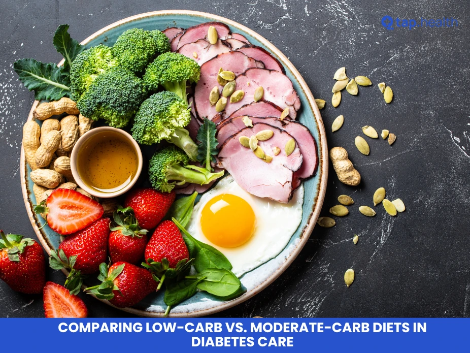 Comparing Low-Carb vs. Moderate-Carb Diets in Diabetes Care