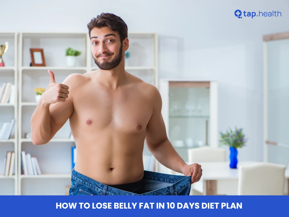 how to lose belly fat in 10 days diet plan