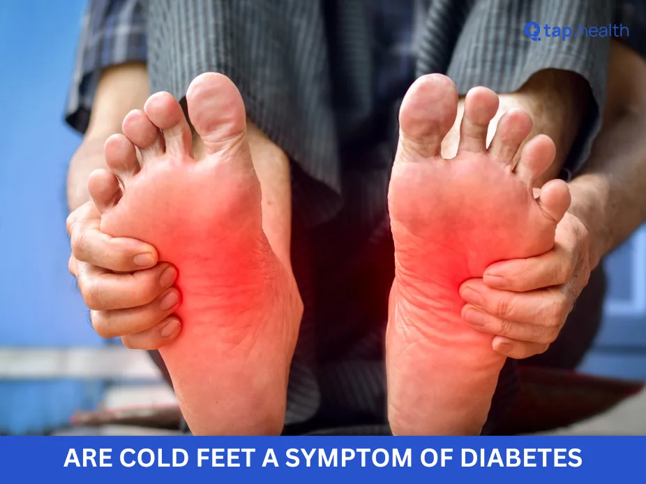 are cold feet a symptom of diabetes