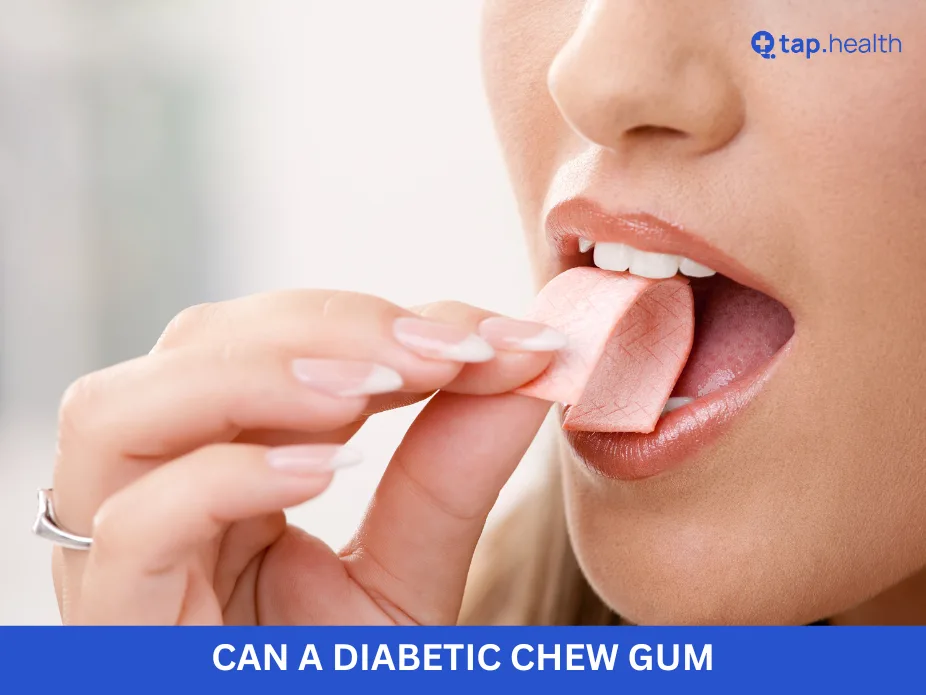 can a diabetic chew gum