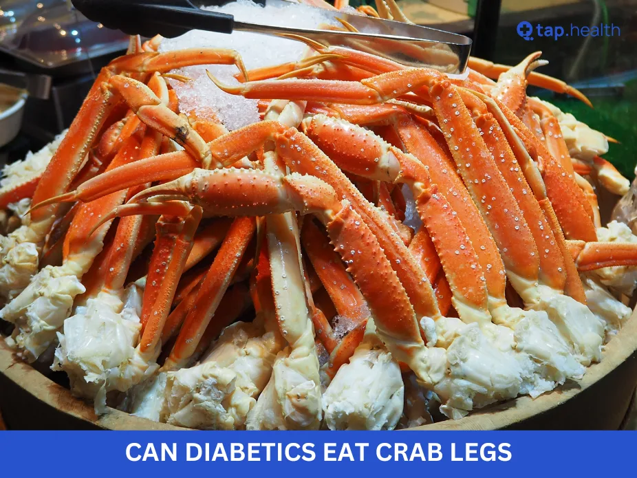 can diabetics eat crab legs