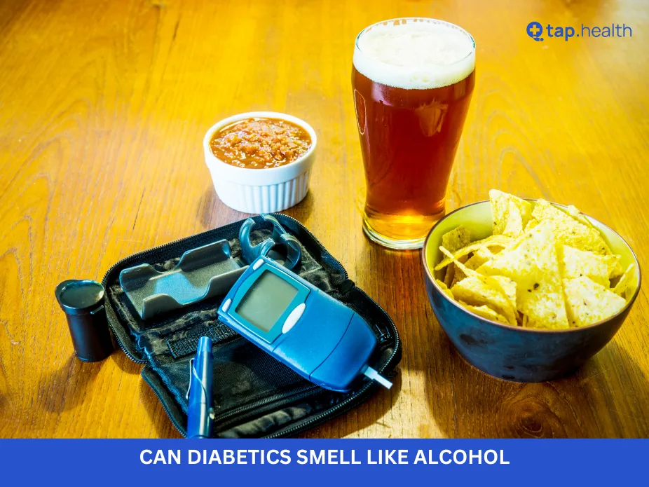 can diabetics smell like alcohol