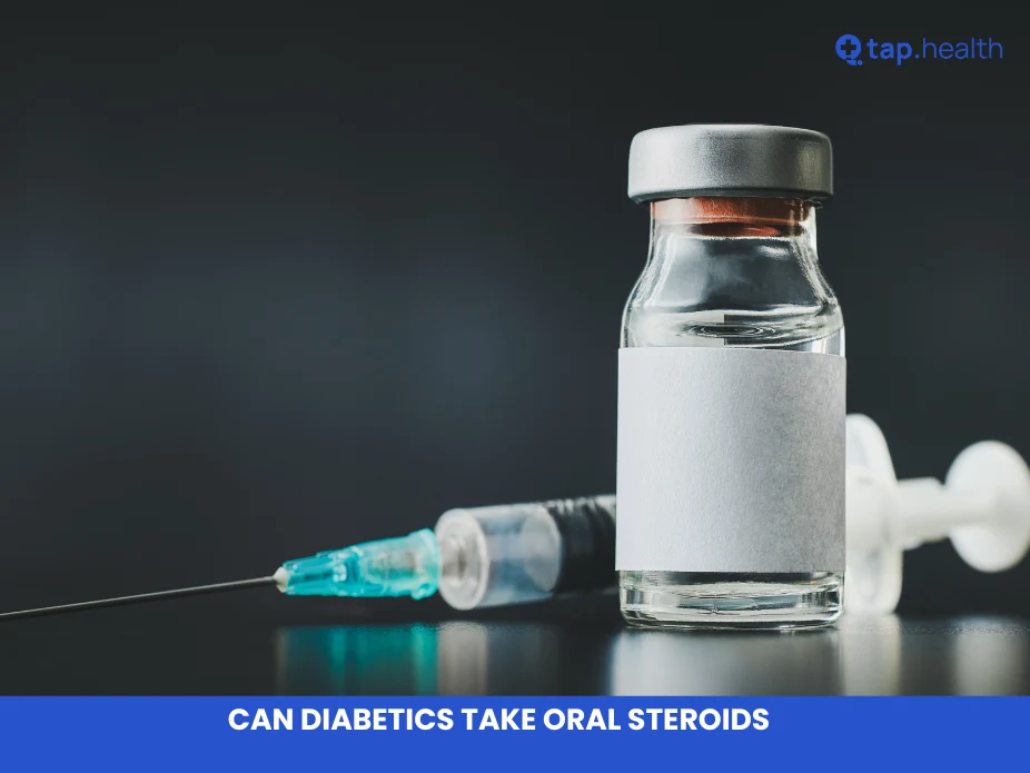 can diabetics take oral steroids