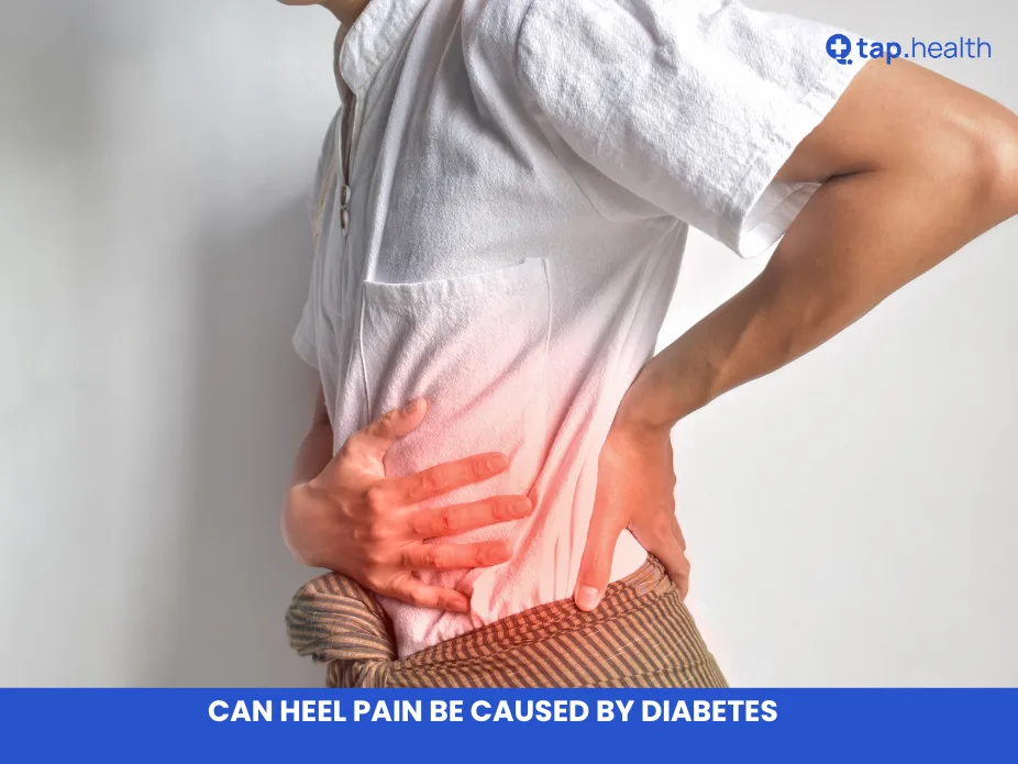 can heel pain be caused by diabetes