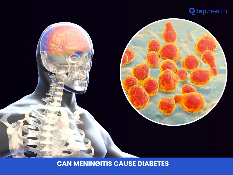 can meningitis cause diabetes