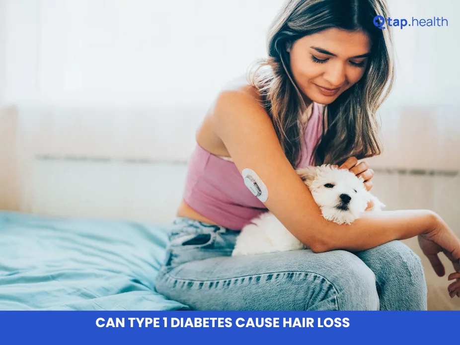 can type 1 diabetes cause hair loss