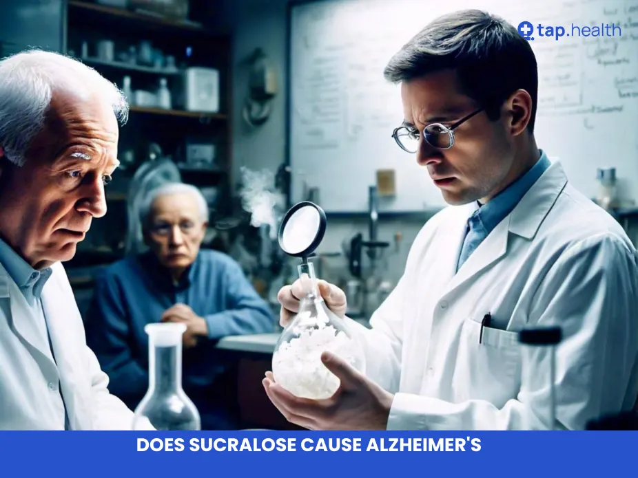 does sucralose cause alzheimer's