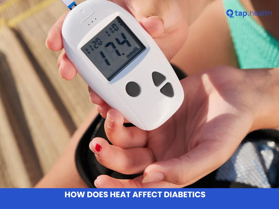 how does heat affect diabetics