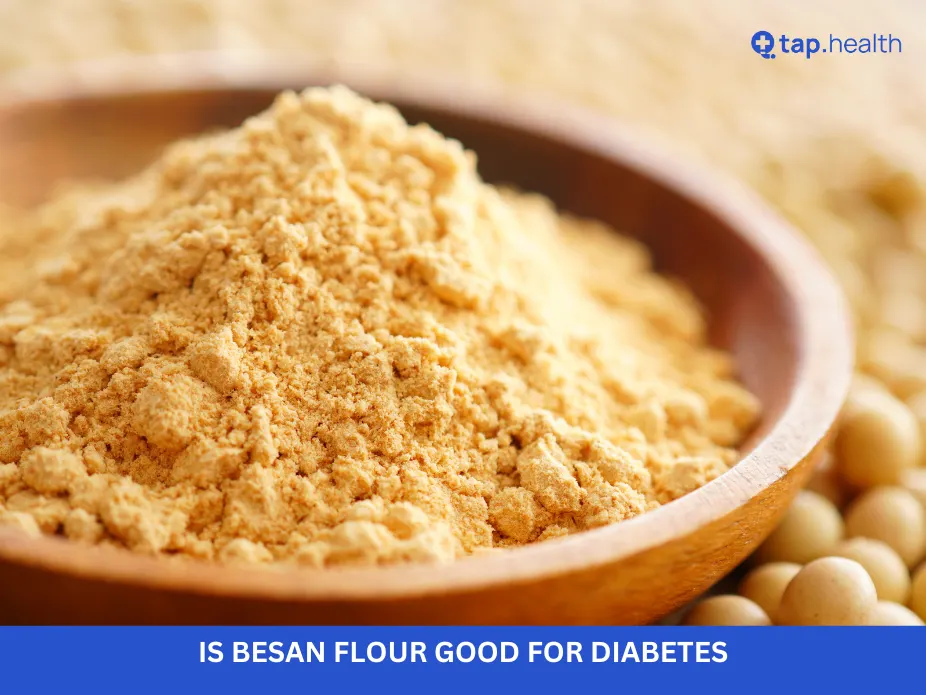 is besan flour good for diabetes