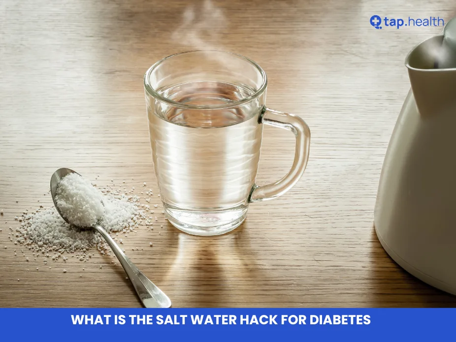 what is the salt water hack for diabetes