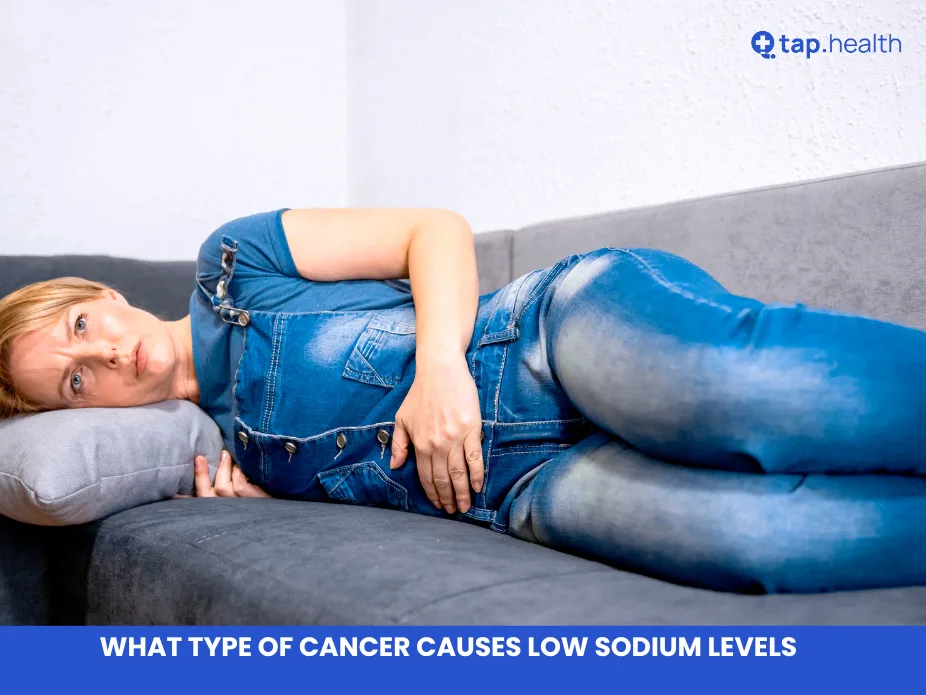 what type of cancer causes low sodium levels