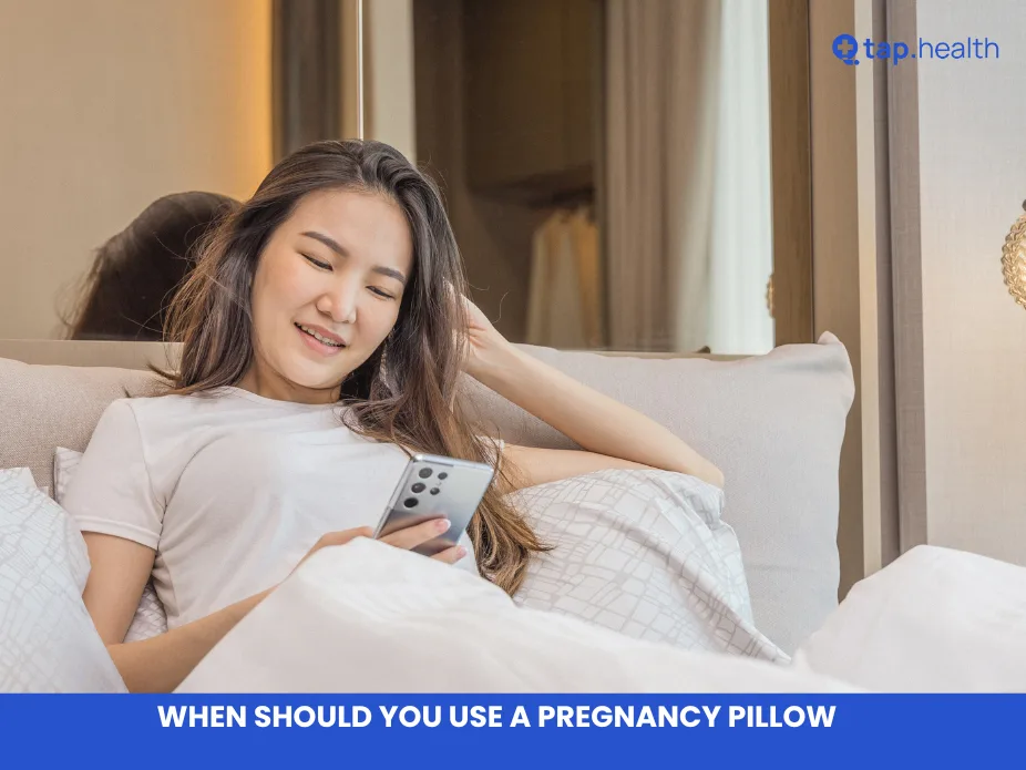 when should you use a pregnancy pillow