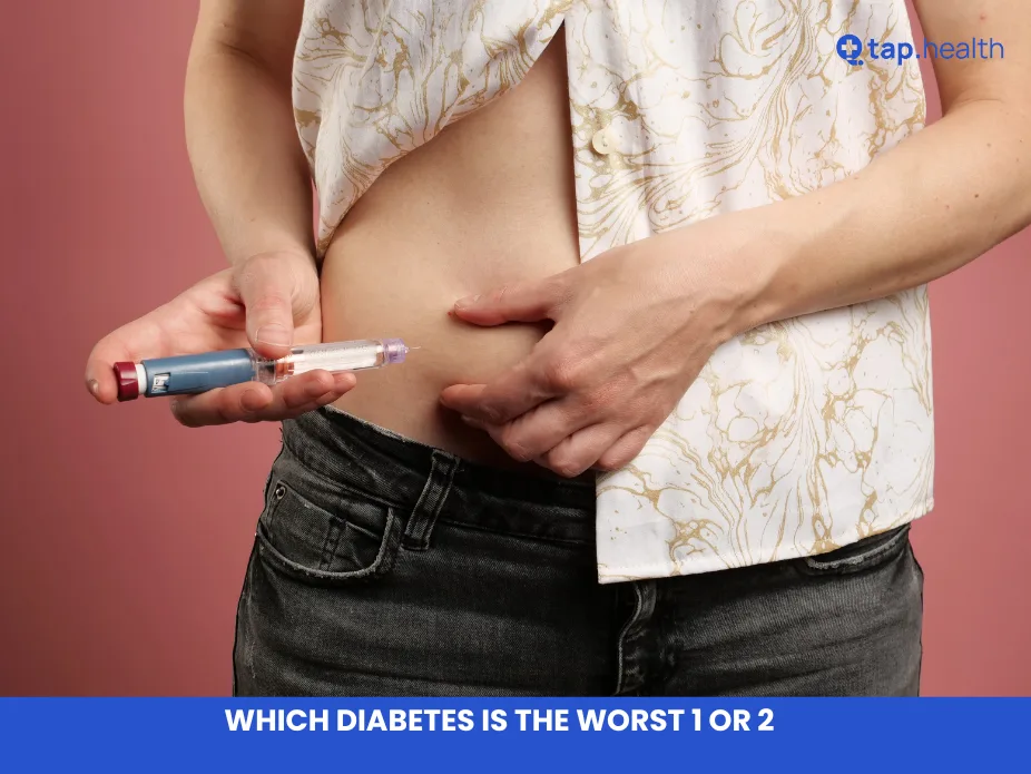 which diabetes is the worst 1 or 2