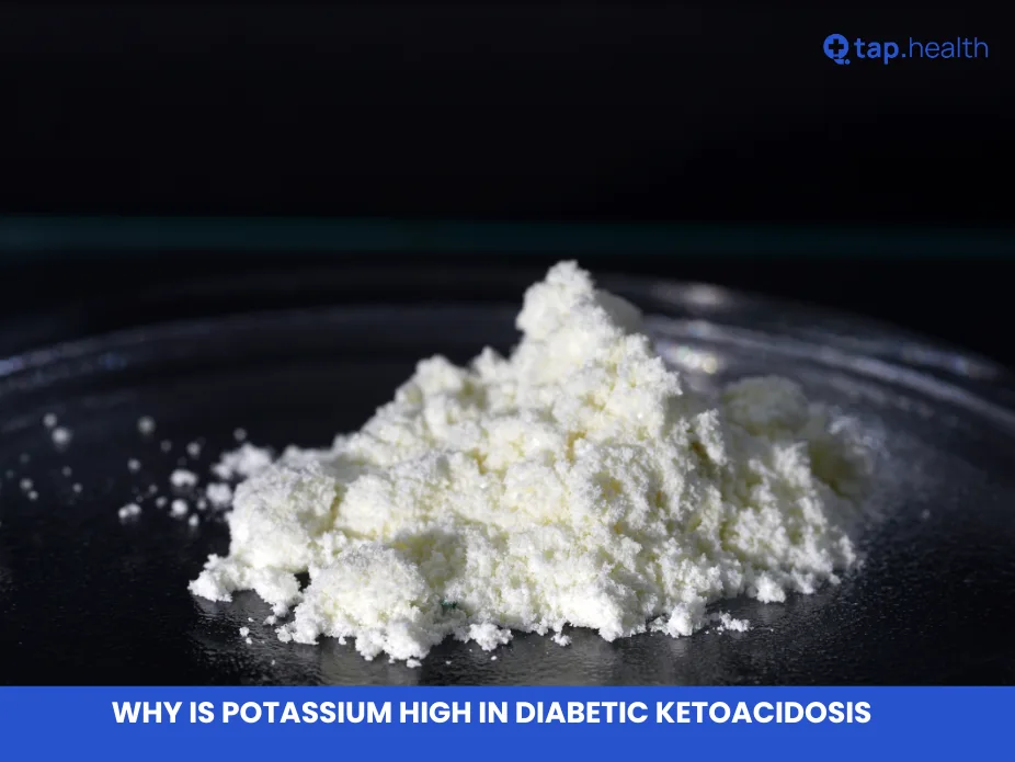 why is potassium high in diabetic ketoacidosis