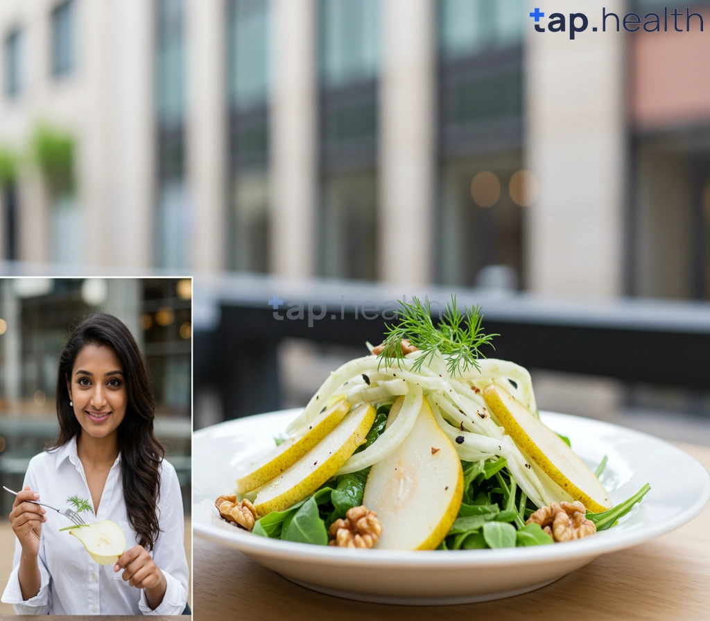Delicious Diabetes-Friendly Salad: Pears, Fennel & Walnuts