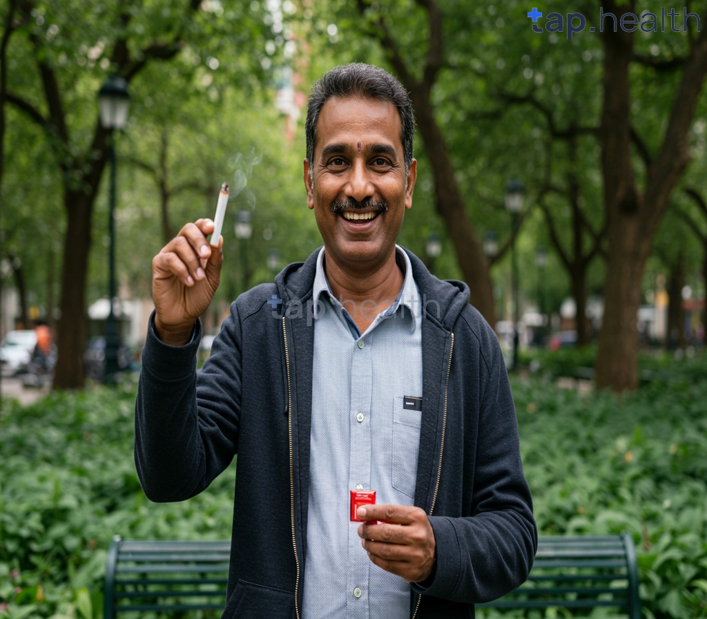 मधुमेह रोगी धूम्रपान छोड़ते हुए