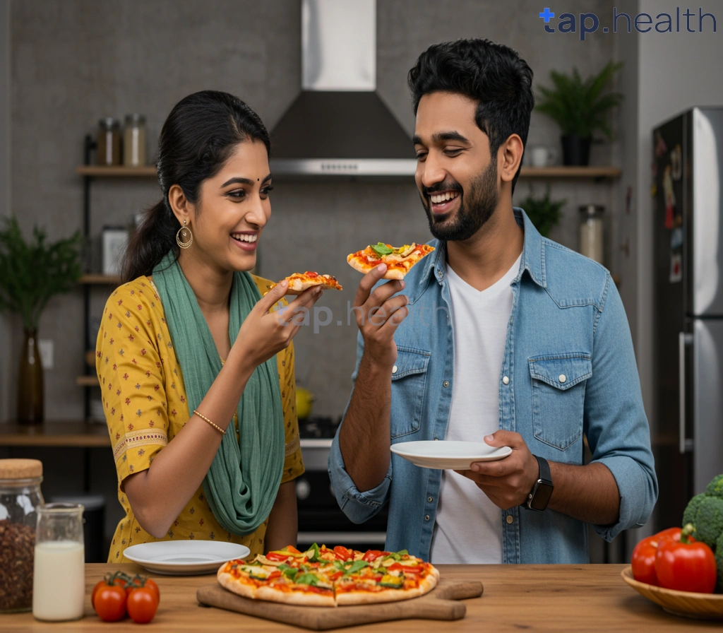 मधुमेह रोगियों के लिए वेज पिज्जा