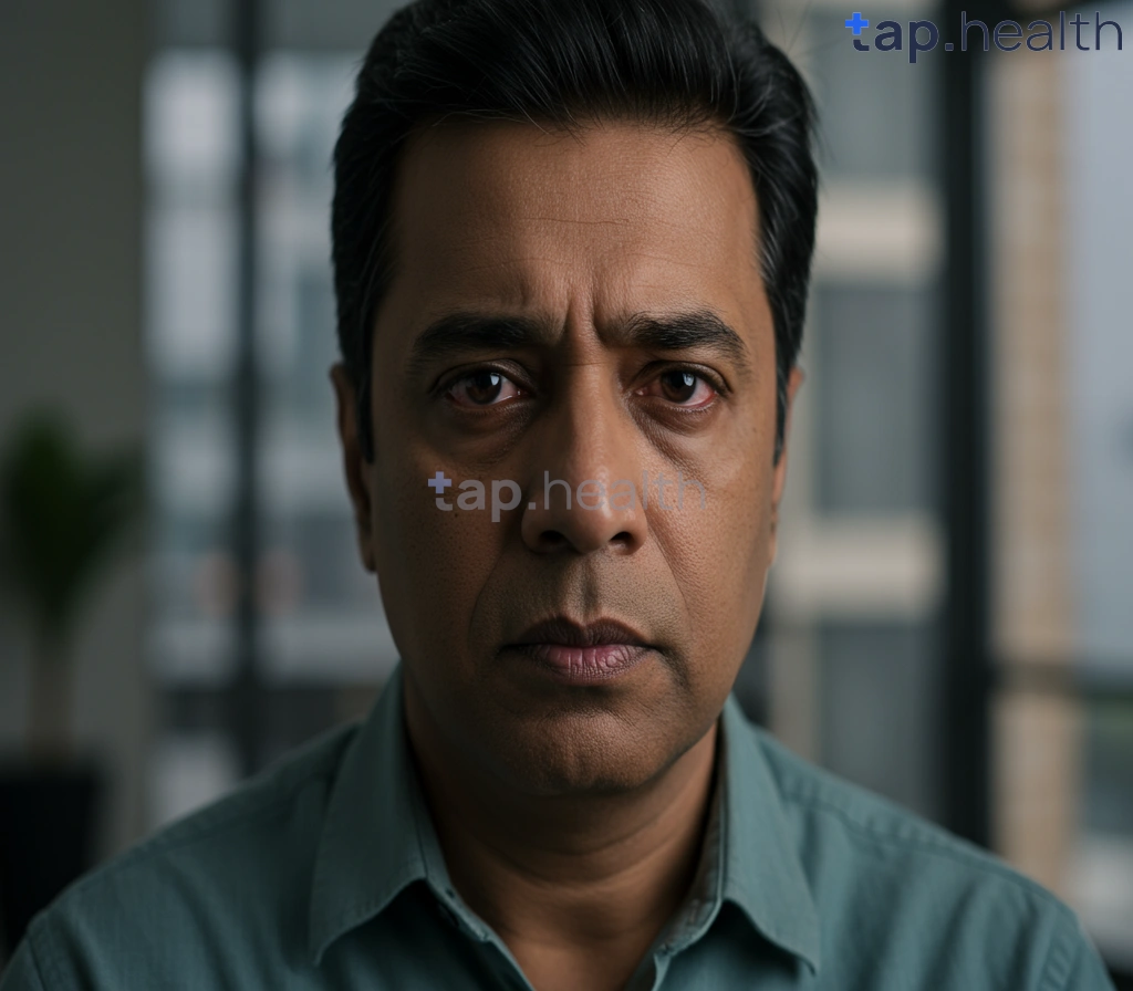 लाल आँखें और मधुमेह के लक्षण