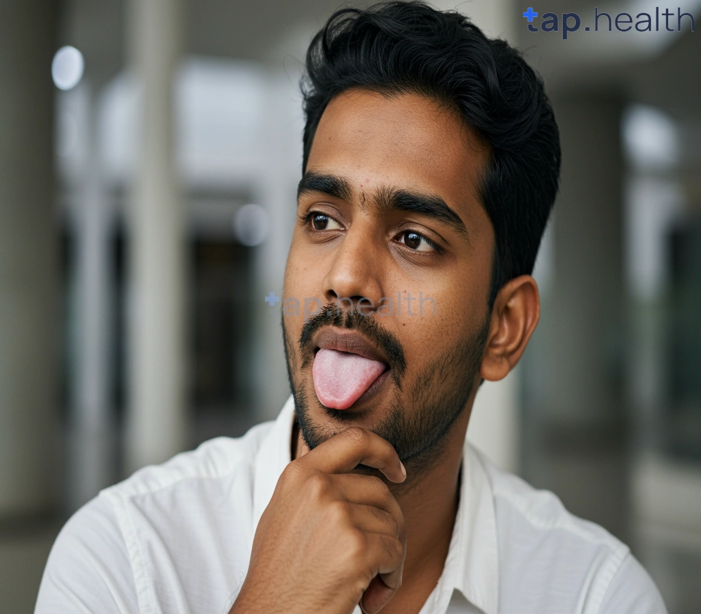 सफ़ेद जीभ, मधुमेह का संकेत