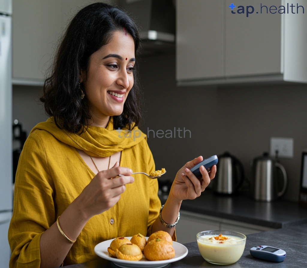 त्यौहार का स्वादिष्ट और संतुलित भोजन मधुमेह के साथ