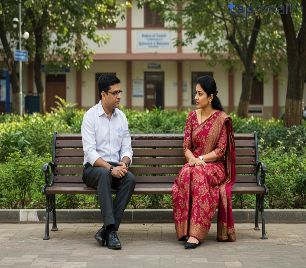 मधुमेह का दिमाग पर प्रभाव दिखाता चित्र