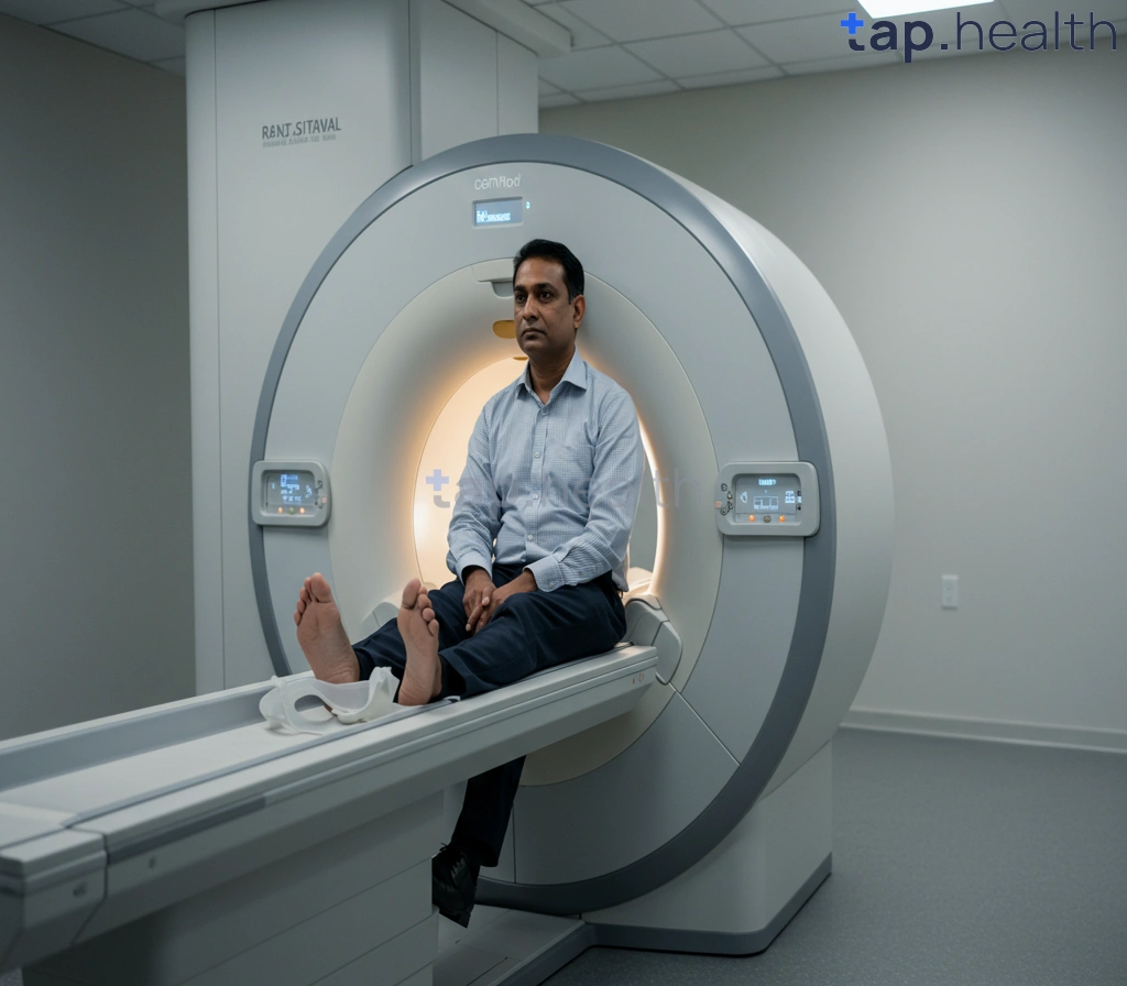 मधुमेह रक्त वाहिका गतिशील MRI स्कैन