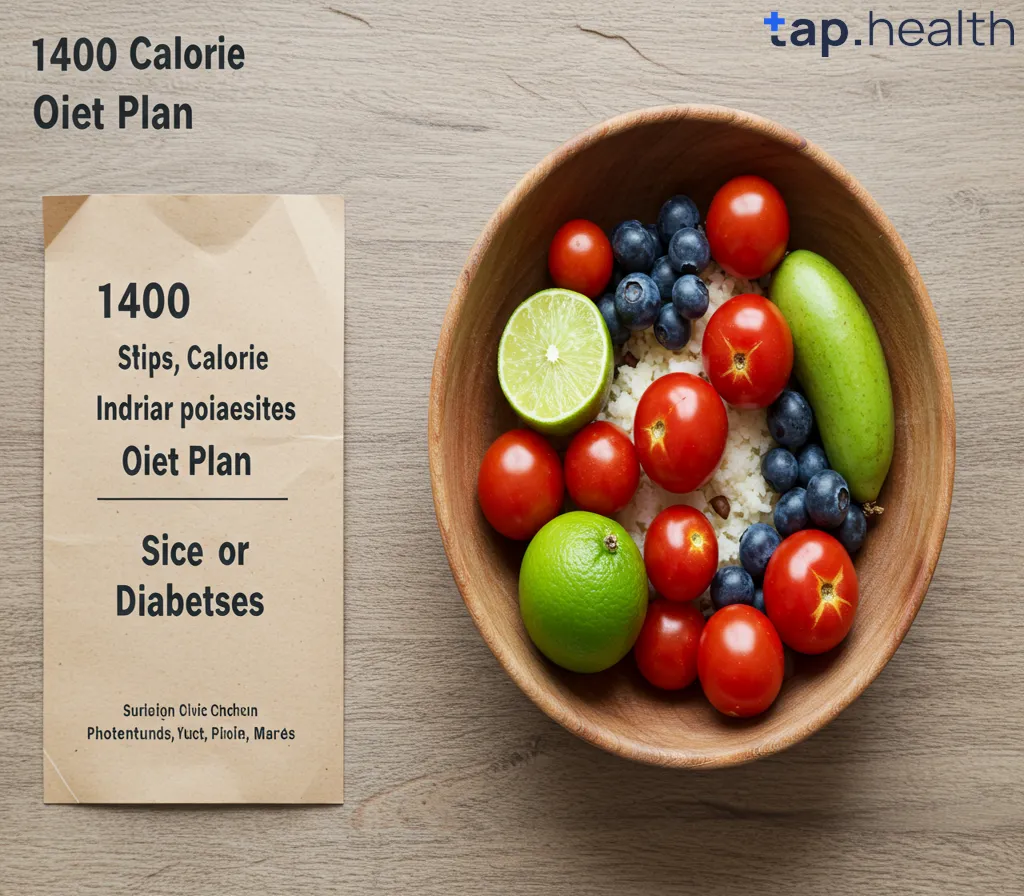 1400 Calorie Diet Plan for Indian Diabetics