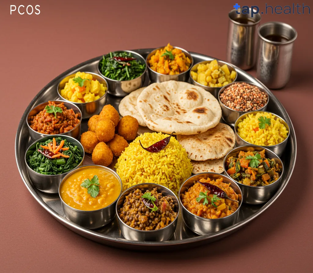 1400 Calorie Vegetarian Indian Diet for PCOS