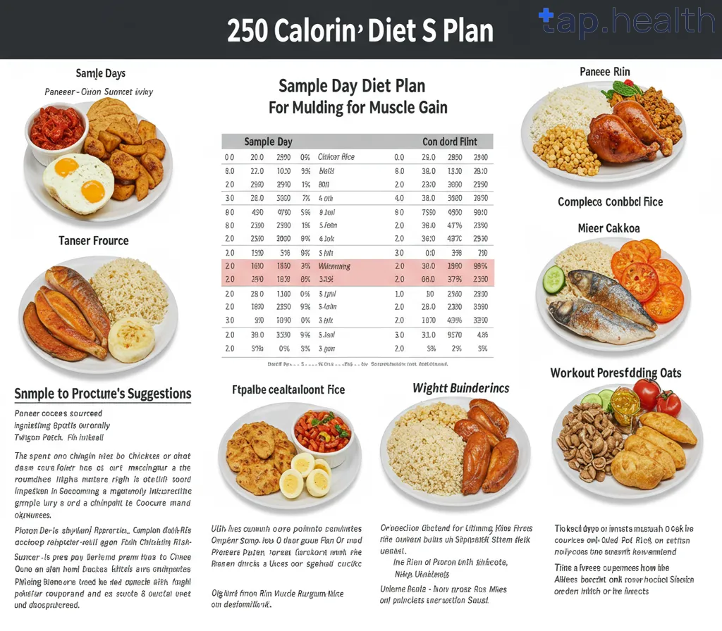 2500 Calorie Indian Diet Plan for Muscle Gain