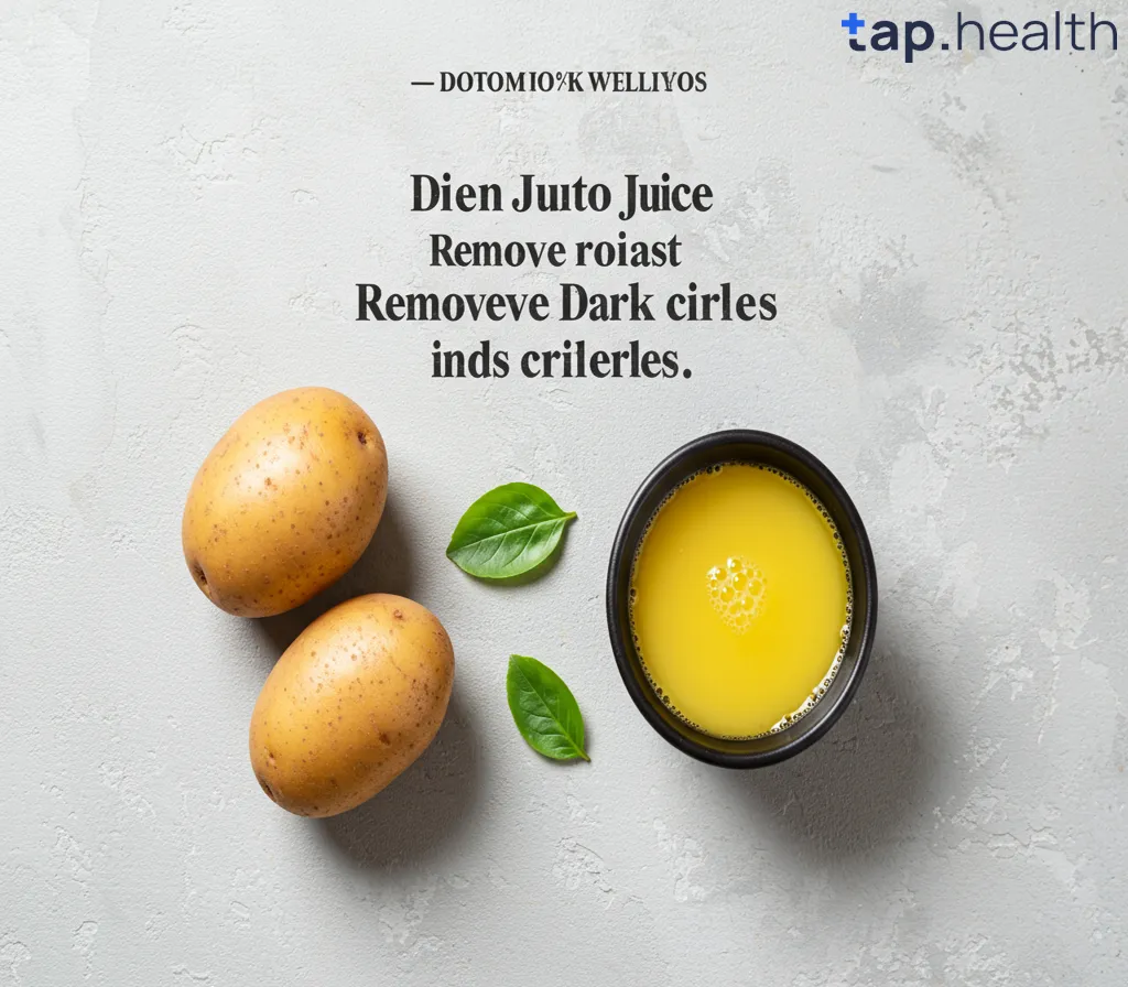 Does Potato Juice Remove Dark Circles?