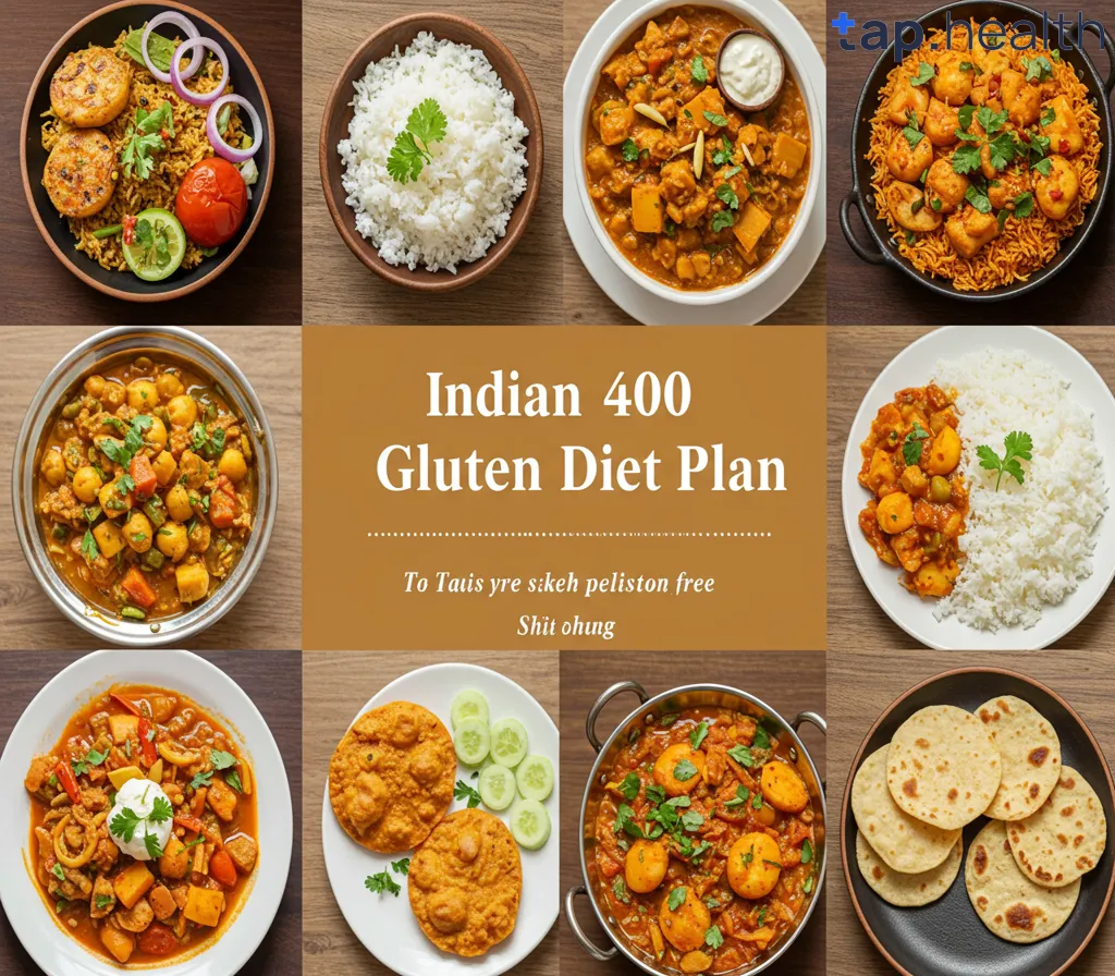 Gluten-Free 1400 Calorie Diet Plan - Indian Version