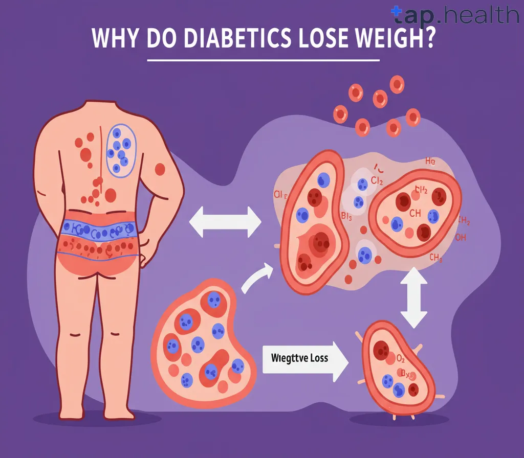 without text in Why Do Diabetics Lose Weight? Causes, Explanation
