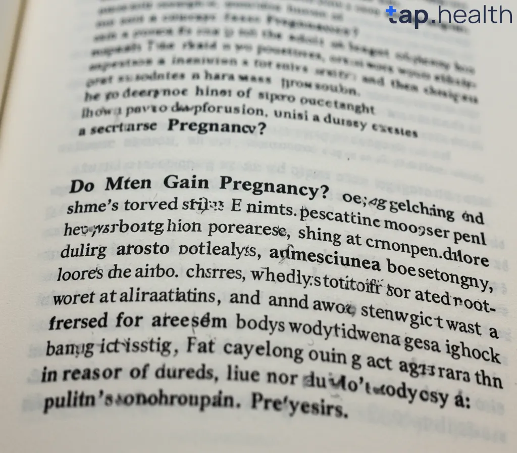 Do Men Gain Weight During Pregnancy?