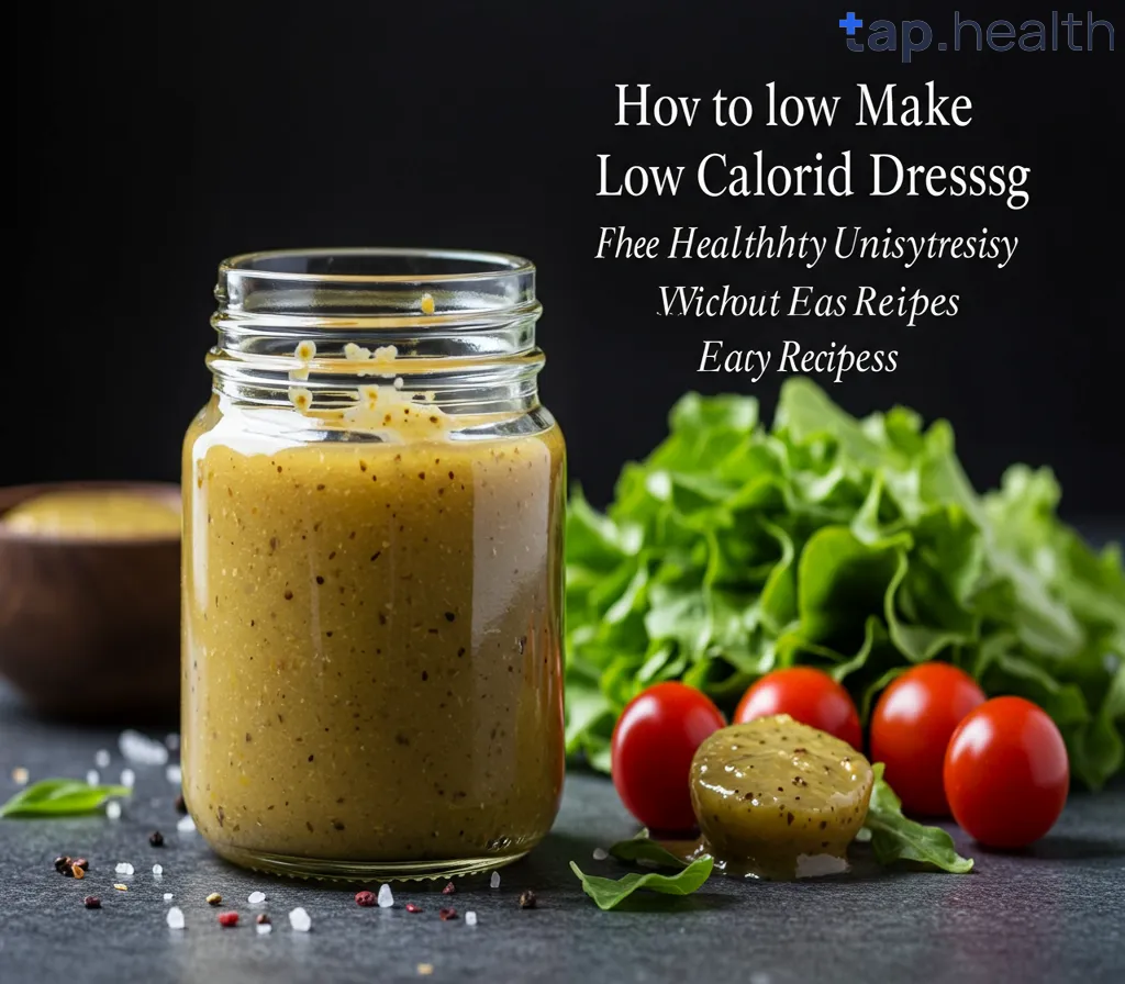 How to Make a Low Calorie Salad Dressing: Healthy, Tasty, and Easy Recipes