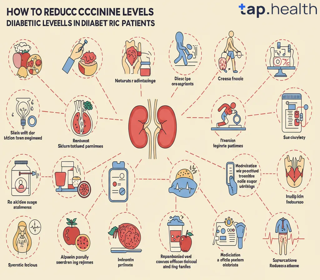 How to Reduce Creatinine Levels in Diabetic Patients?