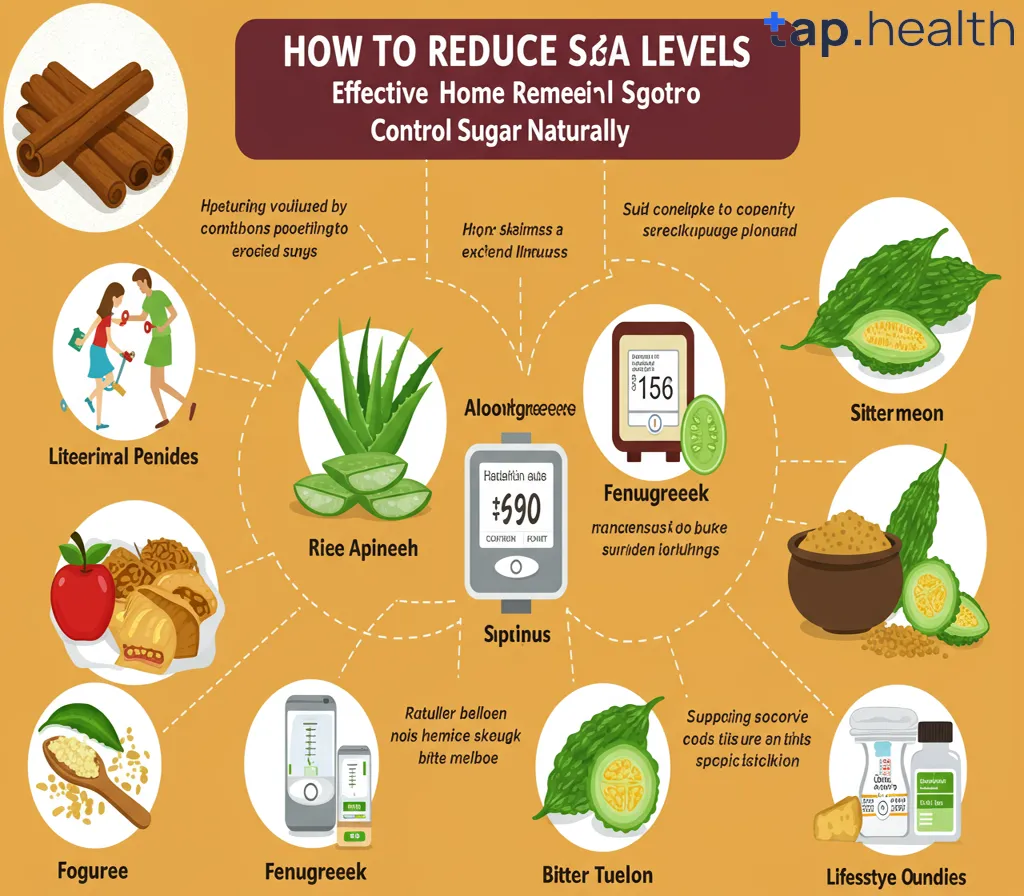 How to Reduce Sugar Levels: Effective Home Remedies to Control Blood Sugar Naturally
